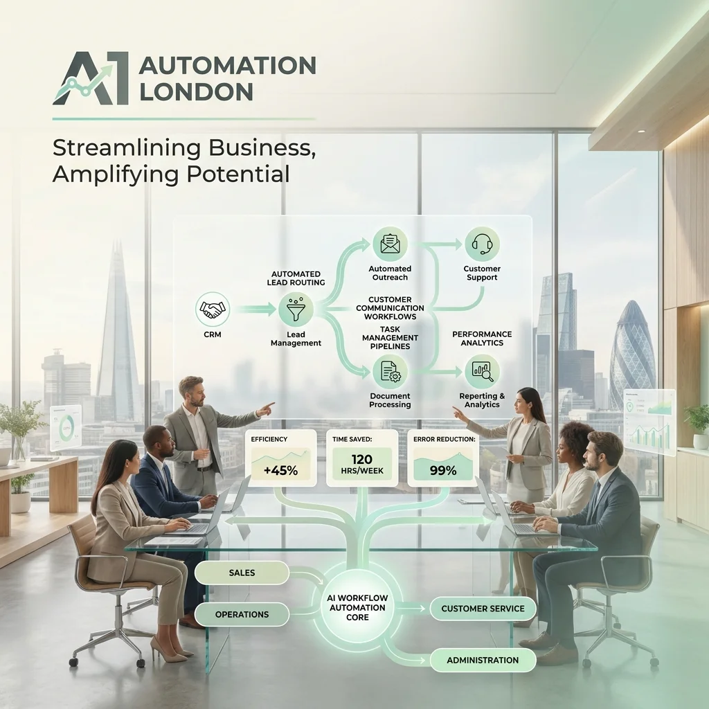 AI workflow automation agency services london