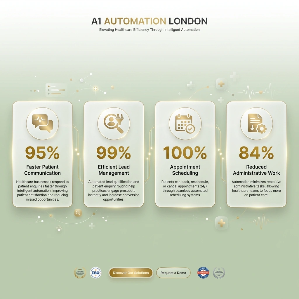 ai automation health businesses london