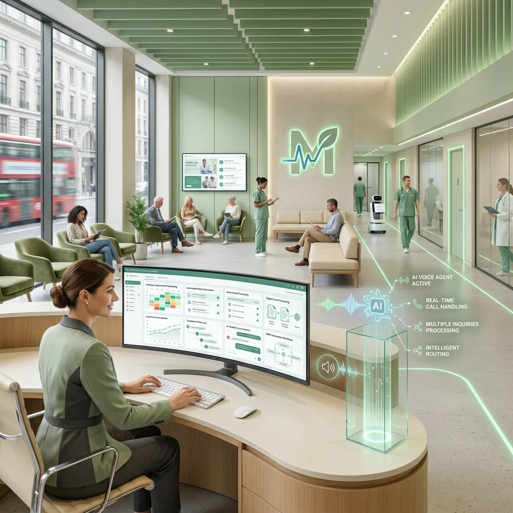 ai healthcare operations hub london