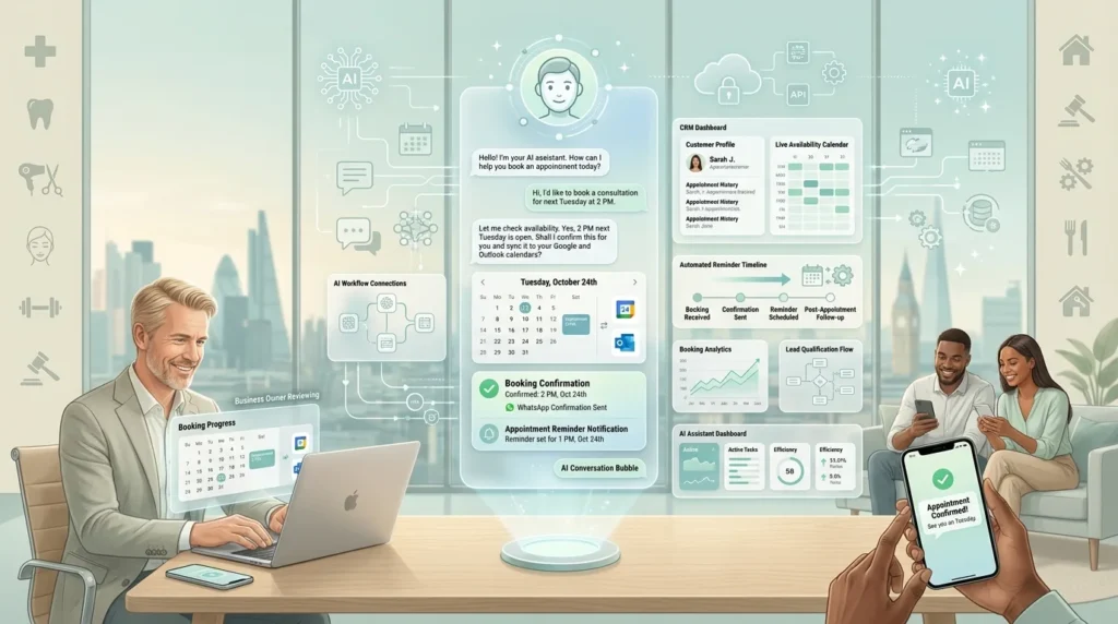Can AI Chatbots Book Appointments Automatically?